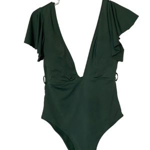 Fashion Nova Villa Drinks Ruffle One Piece